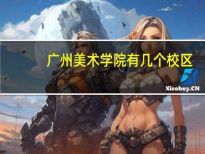 广州美术学院有几个校区