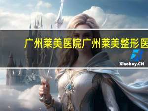 广州莱美医院 广州莱美整形医院介绍