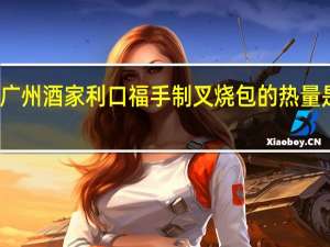 广州酒家利口福手制叉烧包的热量是多少