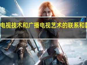 广播电视技术和广播电视艺术的联系和区别是什么