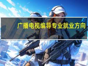 广播电视编导专业就业方向