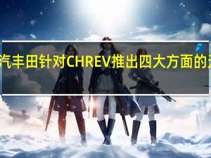 广汽丰田针对C HR EV推出四大方面的无忧服务