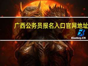广西公务员报名入口官网地址