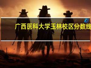 广西医科大学玉林校区分数线