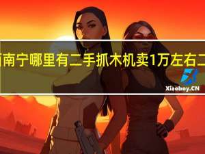 广西南宁哪里有二手抓木机卖 1万左右二手抓木机