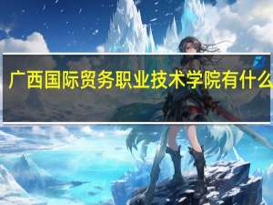 广西国际贸务职业技术学院有什么专业