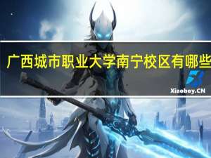 广西城市职业大学南宁校区有哪些专业