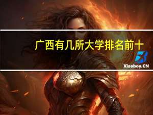 广西有几所大学排名前十