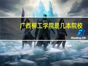 广西柳工学院是几本院校