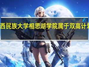广西民族大学相思湖学院属于双高计划院校吗