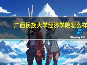 广西民族大学经济学院怎么样