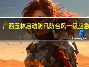 广西玉林启动防汛防台风一级应急响应
