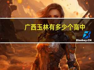 广西玉林有多少个高中