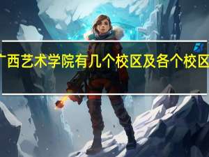 广西艺术学院有几个校区及各个校区的介绍