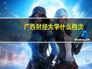 广西财经大学什么档次
