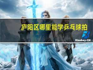 庐阳区哪里能学乒乓球拍