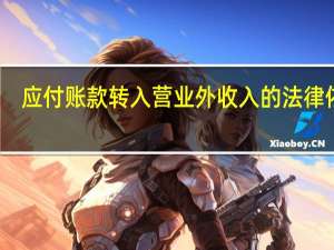 应付账款转入营业外收入的法律依据（应付账款转营业外收入情况说明）