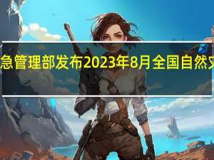 应急管理部发布2023年8月全国自然灾害情况