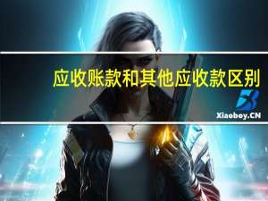 应收账款和其他应收款区别