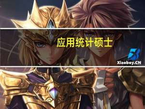 应用统计硕士