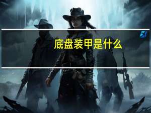 底盘装甲是什么