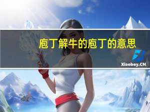 庖丁解牛的庖丁的意思（庖丁解牛的庖丁指什么）