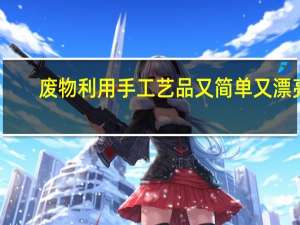 废物利用手工艺品又简单又漂亮（废物利用手工）