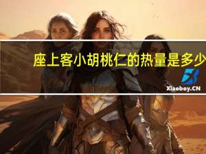 座上客 小胡桃仁的热量是多少