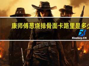 康师傅 葱烧排骨面卡路里是多少