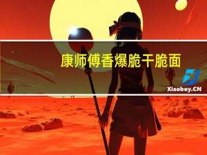 康师傅 香爆脆干脆面 (烤羊肉串味)卡路里是多少