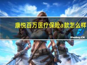 康悦百万医疗保险a款怎么样（康悦百万医疗保险）