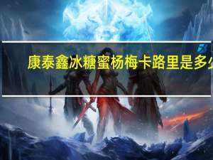 康泰鑫 冰糖蜜杨梅卡路里是多少