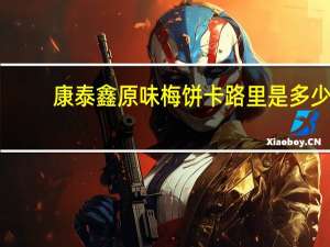 康泰鑫 原味梅饼卡路里是多少