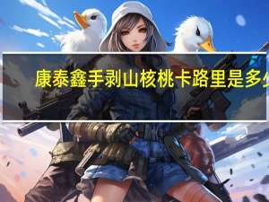 康泰鑫 手剥山核桃卡路里是多少