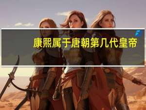 康熙属于唐朝第几代皇帝