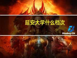 延安大学什么档次