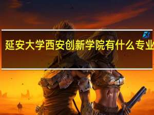 延安大学西安创新学院有什么专业好的