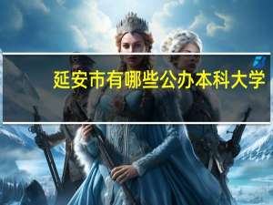 延安市有哪些公办本科大学