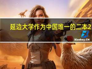 延边大学作为中国唯一的二本211，并不是没有