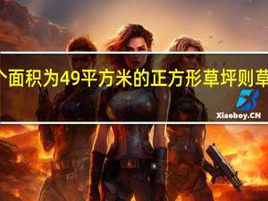 建一个面积为49平方米的正方形草坪 则草坪的边长为（建一个面积为480）