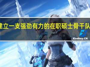 建立一支强劲有力的在职硕士骨干队伍分析