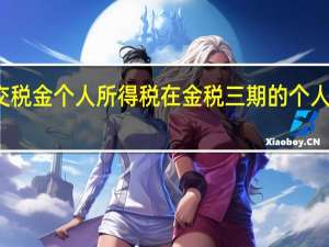 建筑业外地预交税金个人所得税在金税三期的个人所得税缴税怎么操作