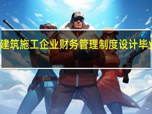 建筑施工企业财务管理制度设计毕业论文
