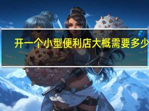 开一个小型便利店大概需要多少钱
