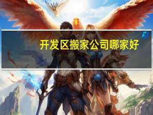 开发区搬家公司哪家好