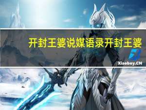 开封王婆说媒语录 开封王婆_说媒现在变味了