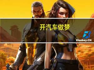 开汽车做梦