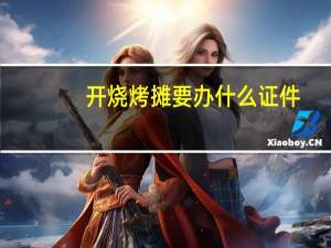 开烧烤摊要办什么证件