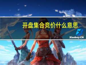 开盘集合竞价什么意思
