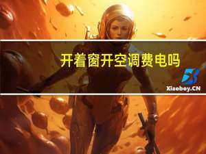 开着窗开空调费电吗